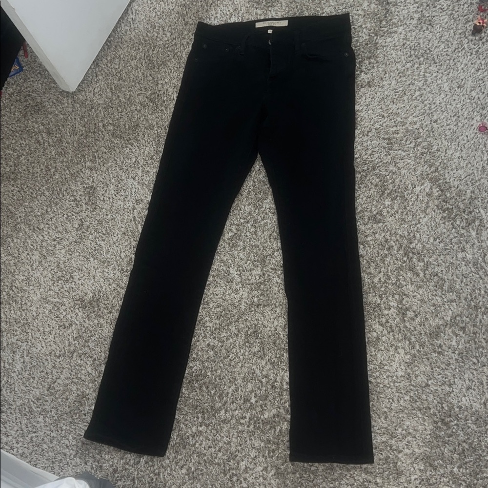 Burberry Brit  slim Straight Leg Black Jeans - Picture 3 of 11